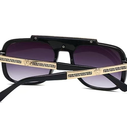 UV-protective oversized travel sunglasses