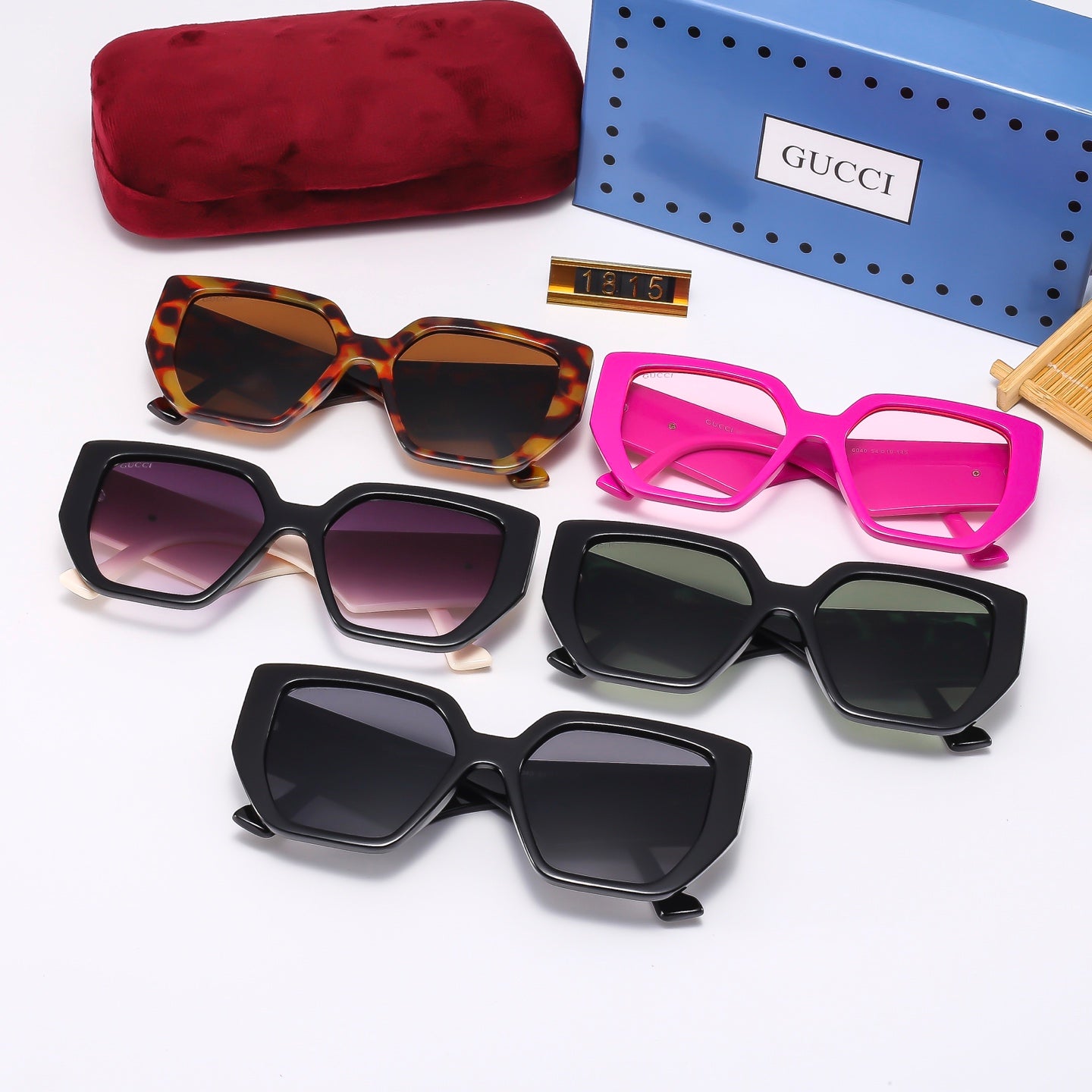 Fashion hot 5 color sunglasses 1815