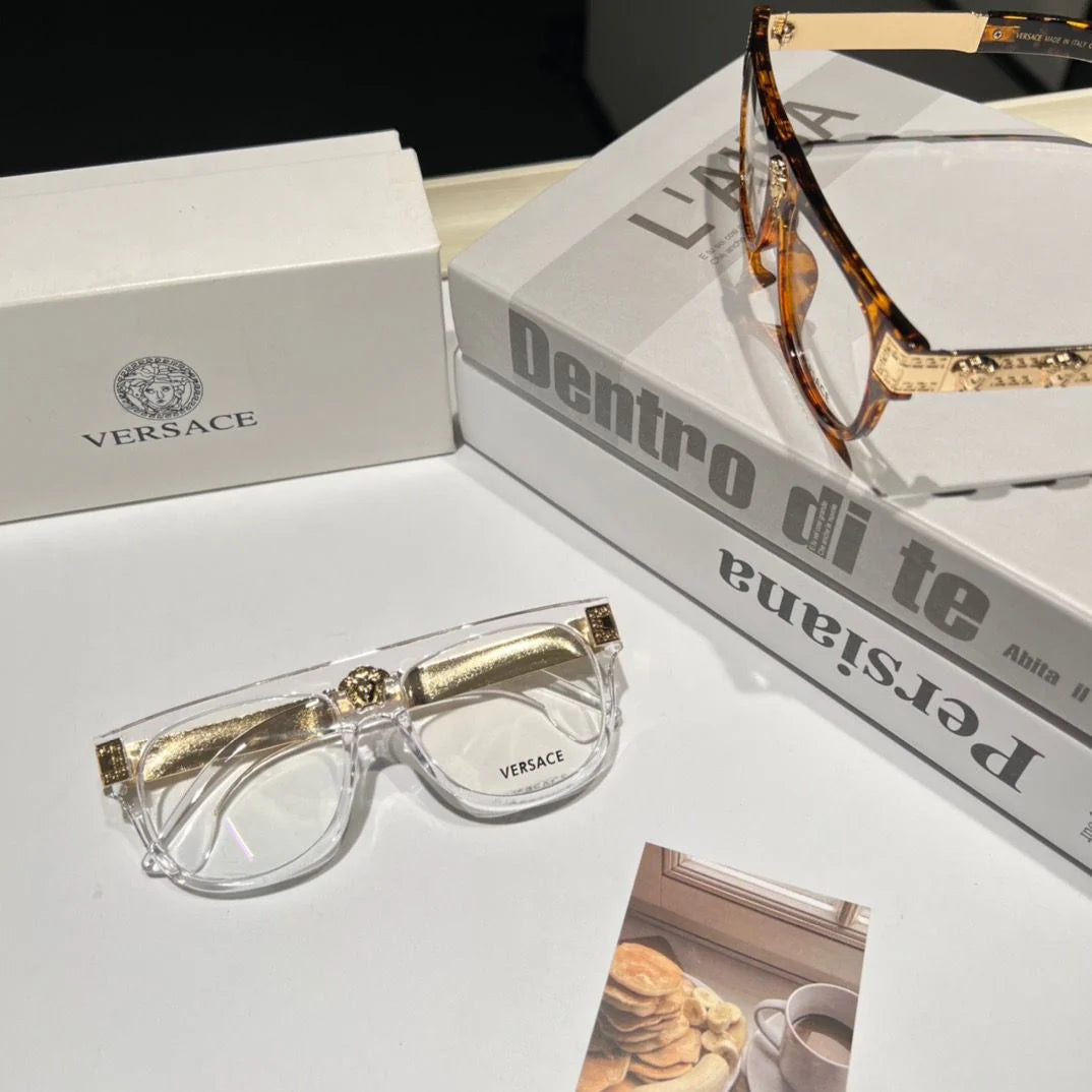 Unisex Medusa Square Glasses 030901
