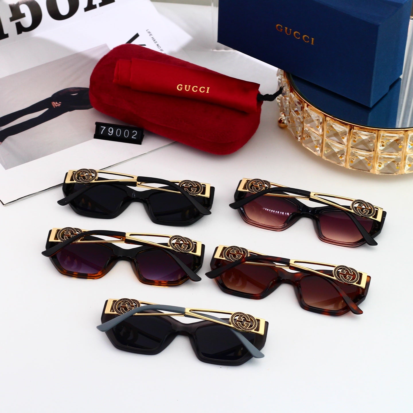 Fashion hot 5 color sunglasses 79002