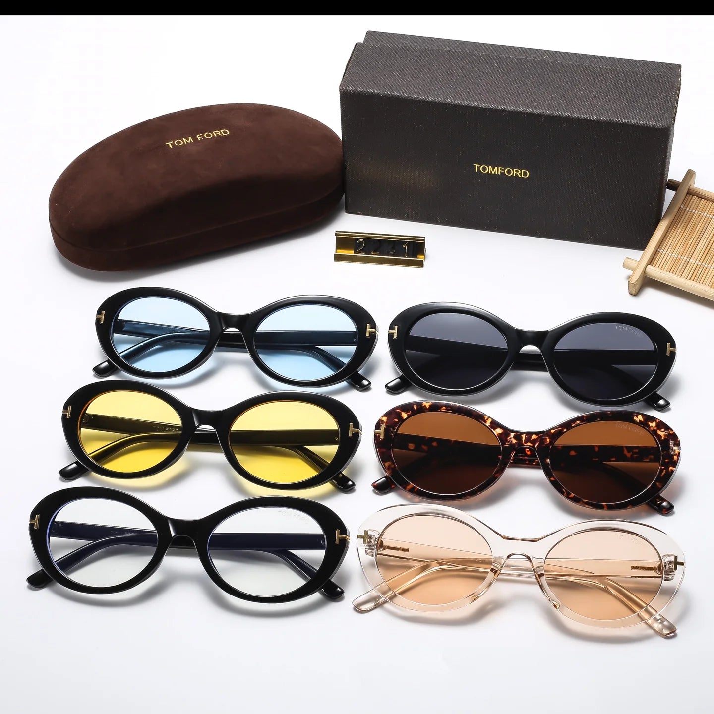 Fashion hot 6 color sunglasses 2231