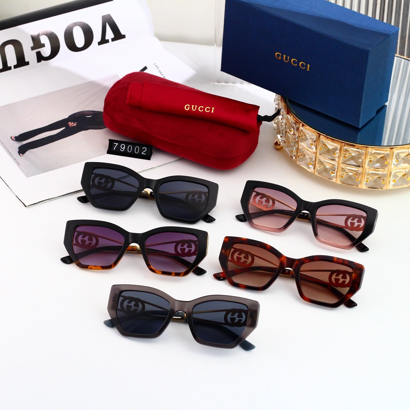 Fashion hot 5 color sunglasses 79002