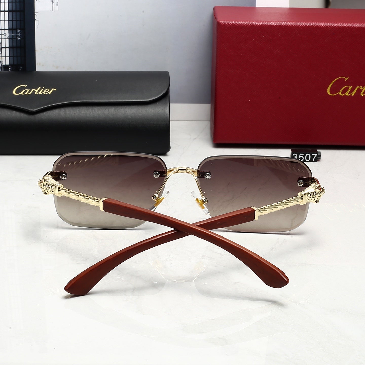 Fashion hot 5 color sunglasses 3507
