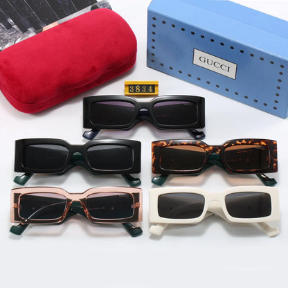 New Cat-Eye  Square Frame Sunglasses 3834