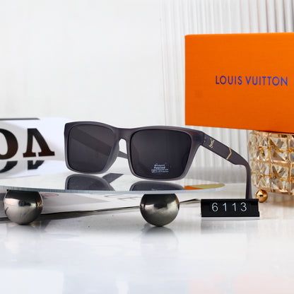 5 colors New hot HD lenses Full Frame design sunglasses 6113