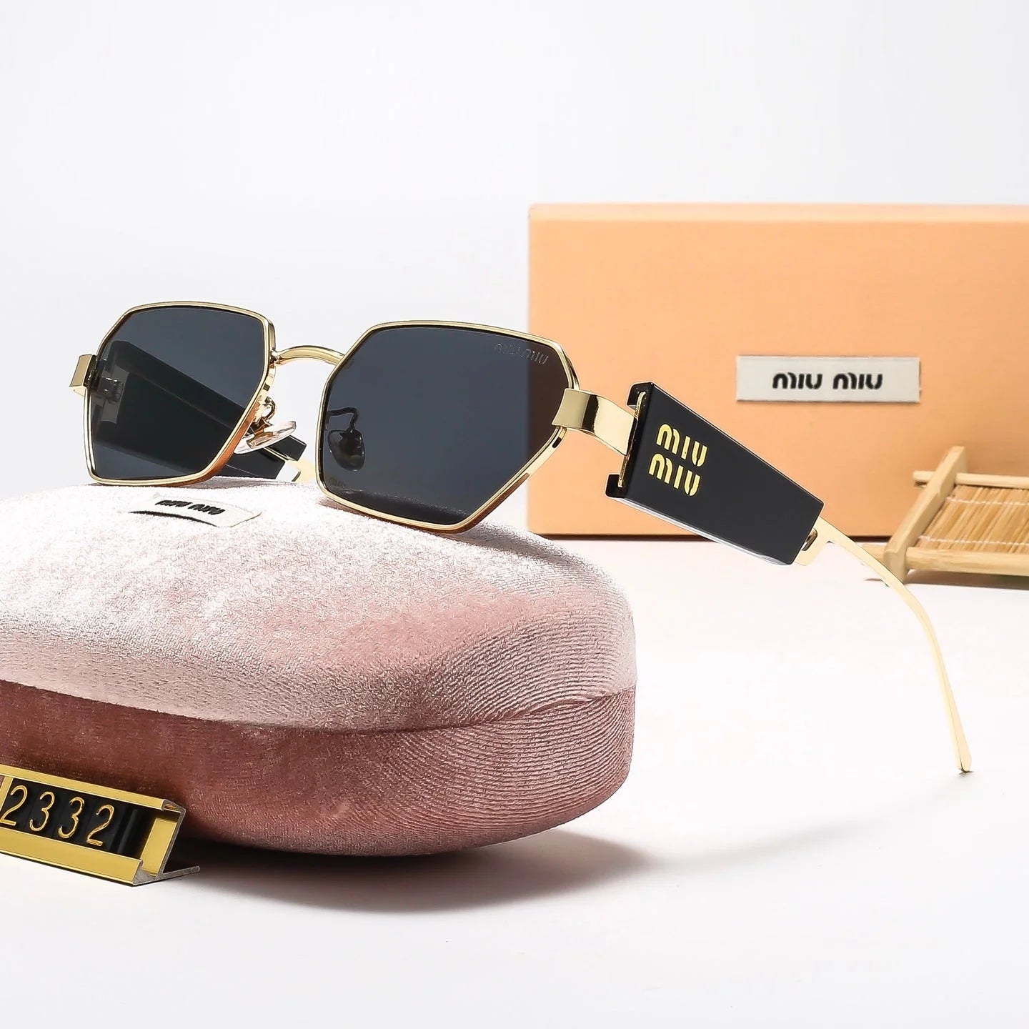 Fashion hot 5 color sunglasses 2332
