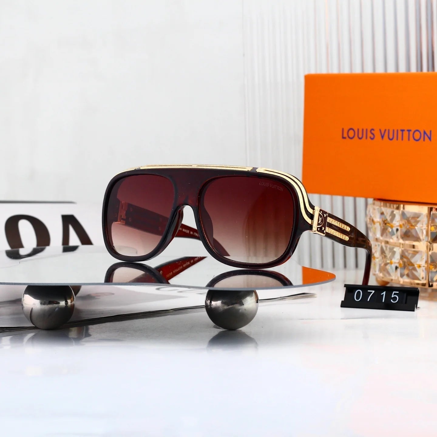 Fashion hot 7 color sunglasses 0715