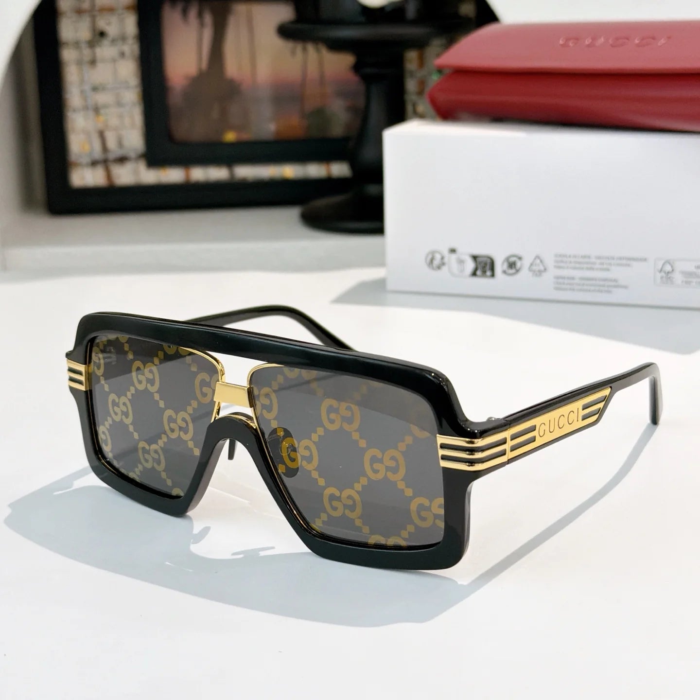 Fashion hot 6 color sunglasses 0900