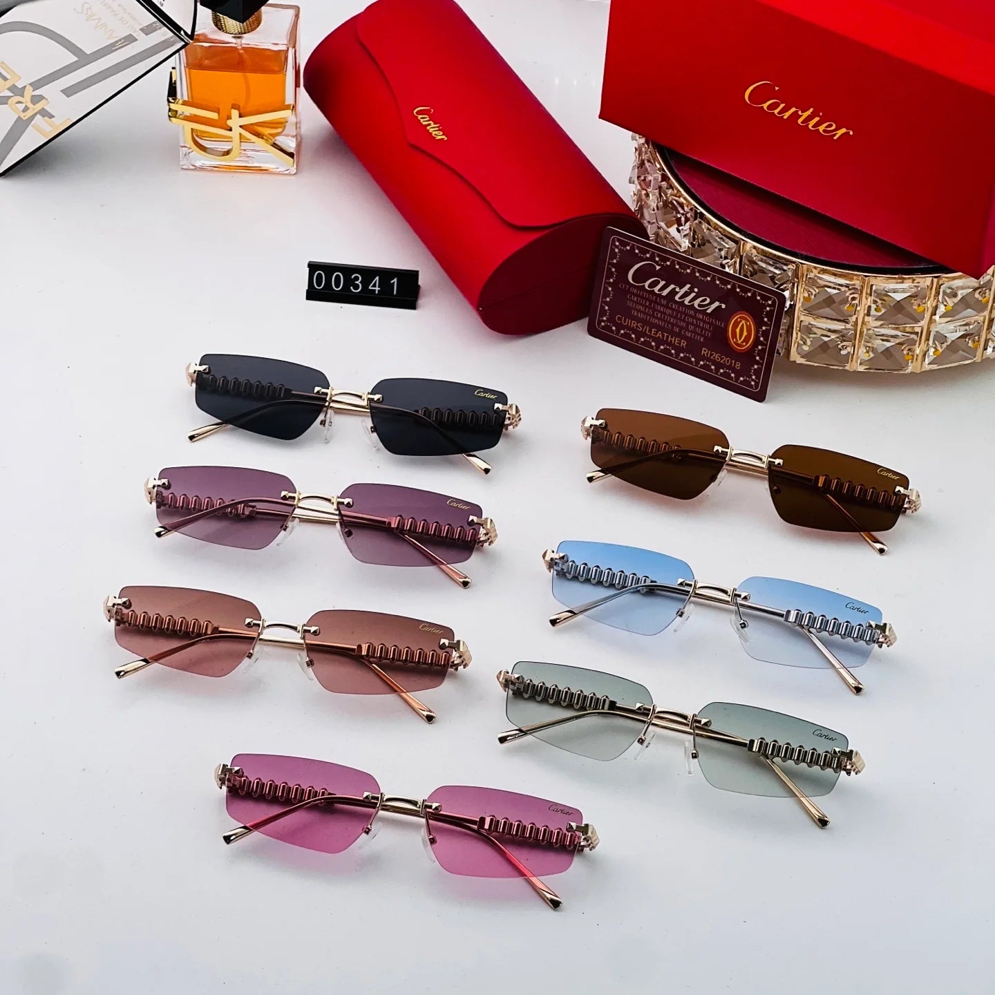 Fashion hot 7 color sunglasses 00341