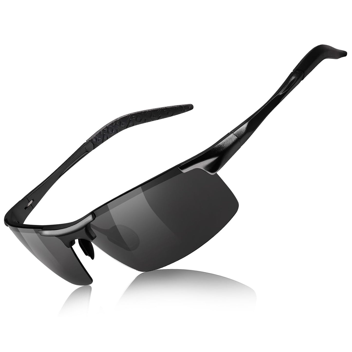 TJUTR Mens Photochromic Sunglasses Day & Night Driving Z87 Sun Glasses Polarized UV400 Protection Safety Glasses