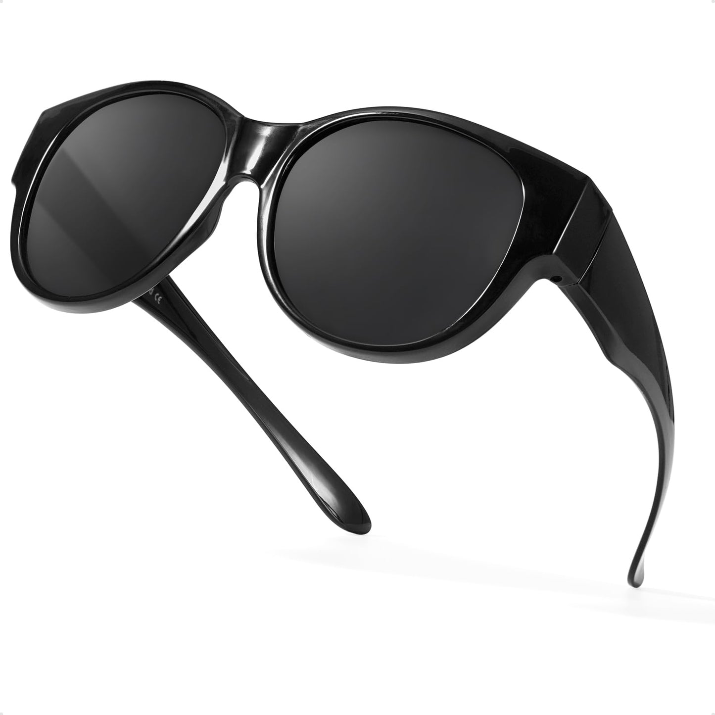 TJUTR Oversized Fit Over Sunglasses for Women Trendy Polarized Sun Glasses Over Prescription Glasses with UV400 Protection