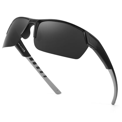 TJUTR Running Sunglasses for Women, Polarized Wrap Around Sun Glasses with UV400 Protection for Sports Cycling Golf TS3080