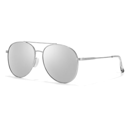 TJUTR Tangle Free Aviator Sunglasses for Women Men, Polarized UV400 Protection Trendy Shades, No-Snag Metal Frame Glasses