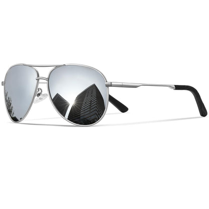 Sunglasses Men Polarized Aviator Sunglasses for Men Women Fishing Driving Sun glasses Metal Frame UV400 Protection