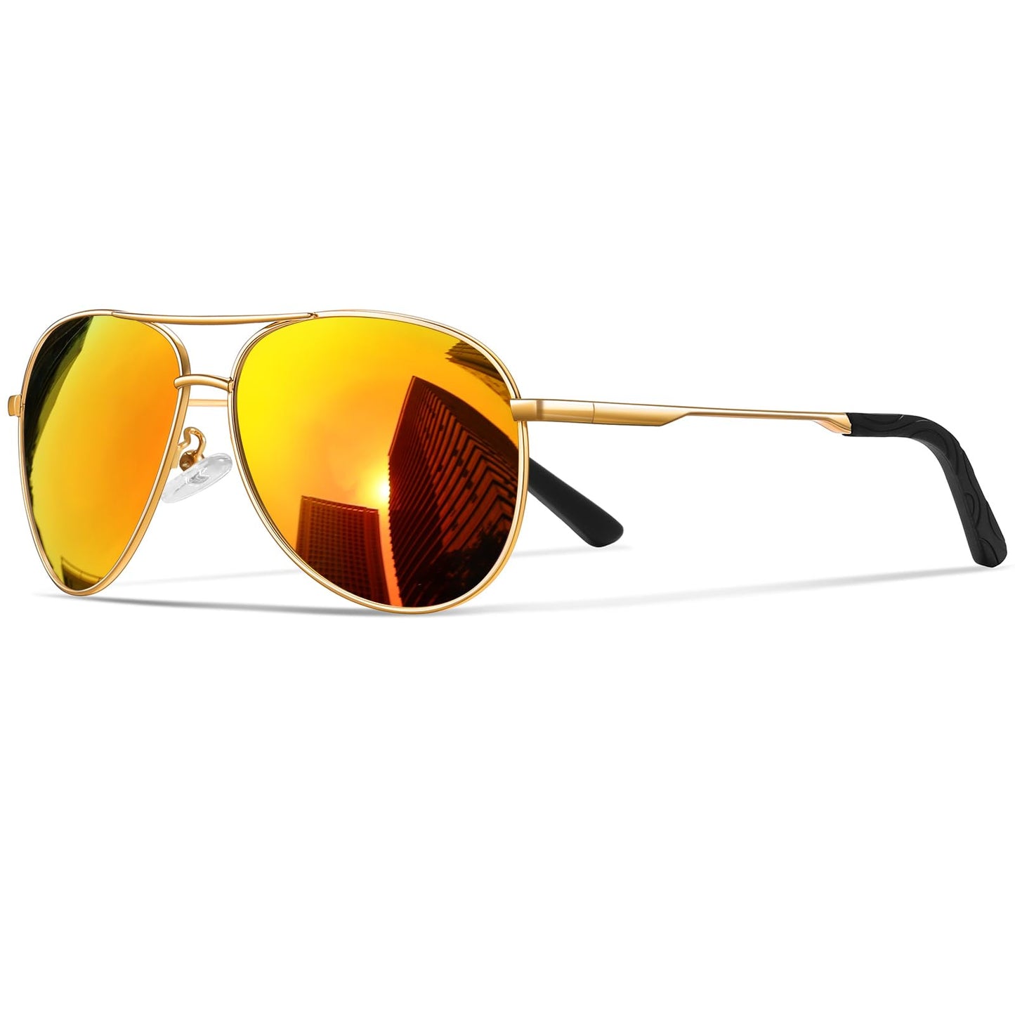 Sunglasses Men Polarized Aviator Sunglasses for Men Women Fishing Driving Sun glasses Metal Frame UV400 Protection