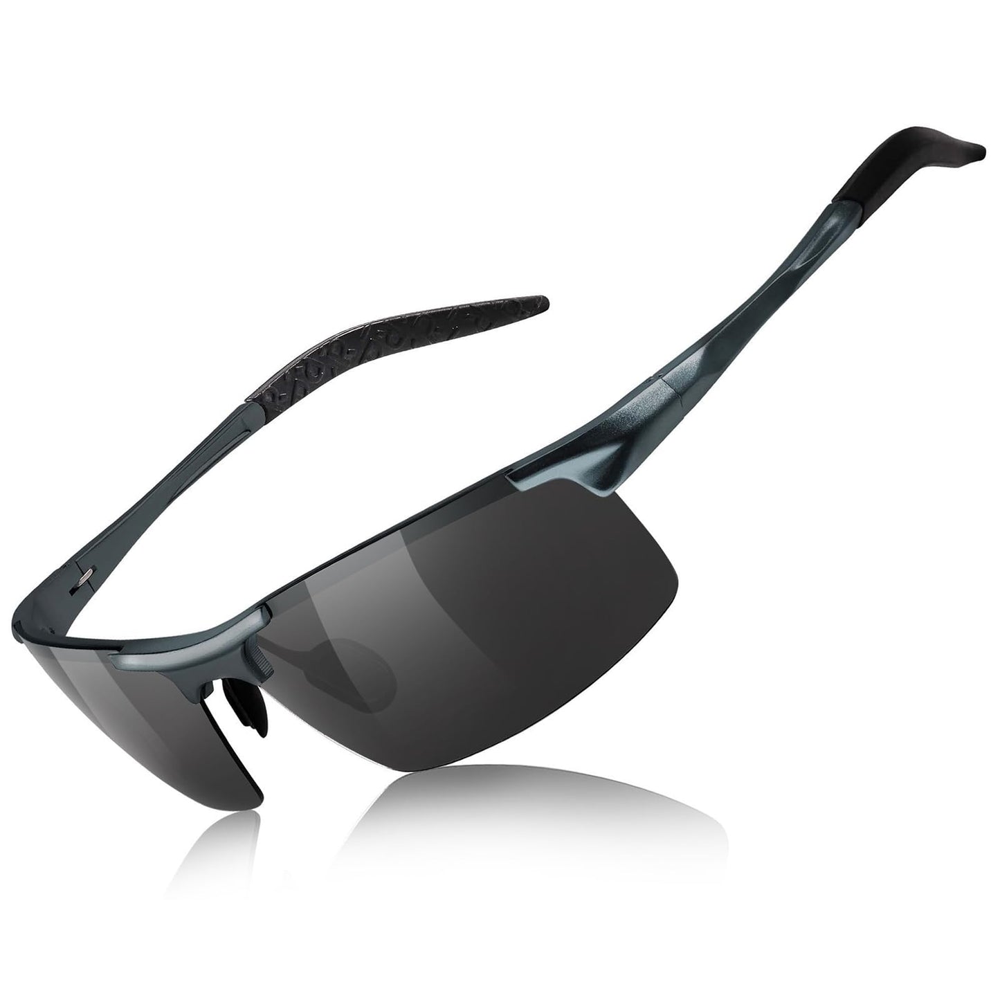 TJUTR Mens Photochromic Sunglasses Day & Night Driving Z87 Sun Glasses Polarized UV400 Protection Safety Glasses
