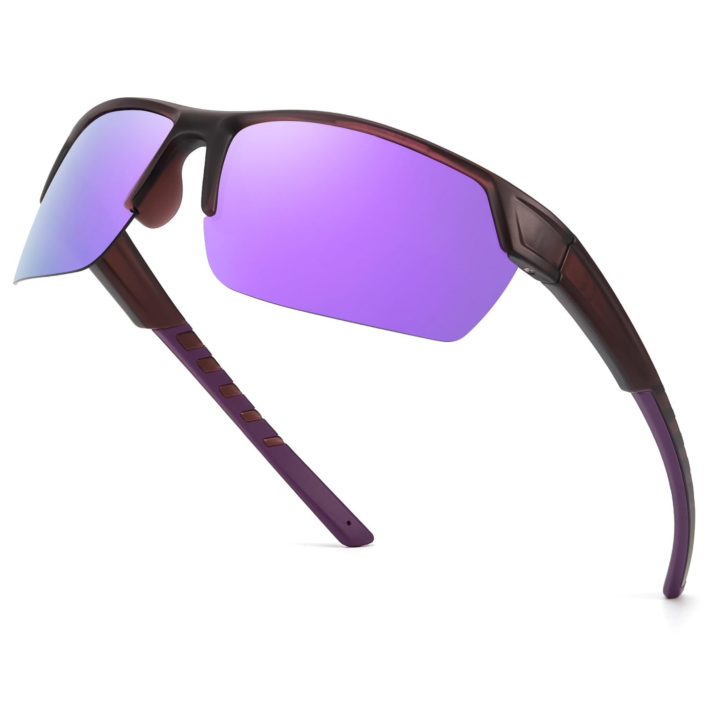TJUTR Running Sunglasses for Women, Polarized Wrap Around Sun Glasses with UV400 Protection for Sports Cycling Golf TS3080