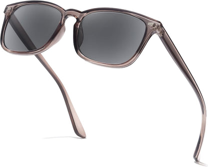 TJUTR Full Lens Reading Sunglasses for Women Men, Classic UV400 Protection Readers Sun Glasses TRG8082