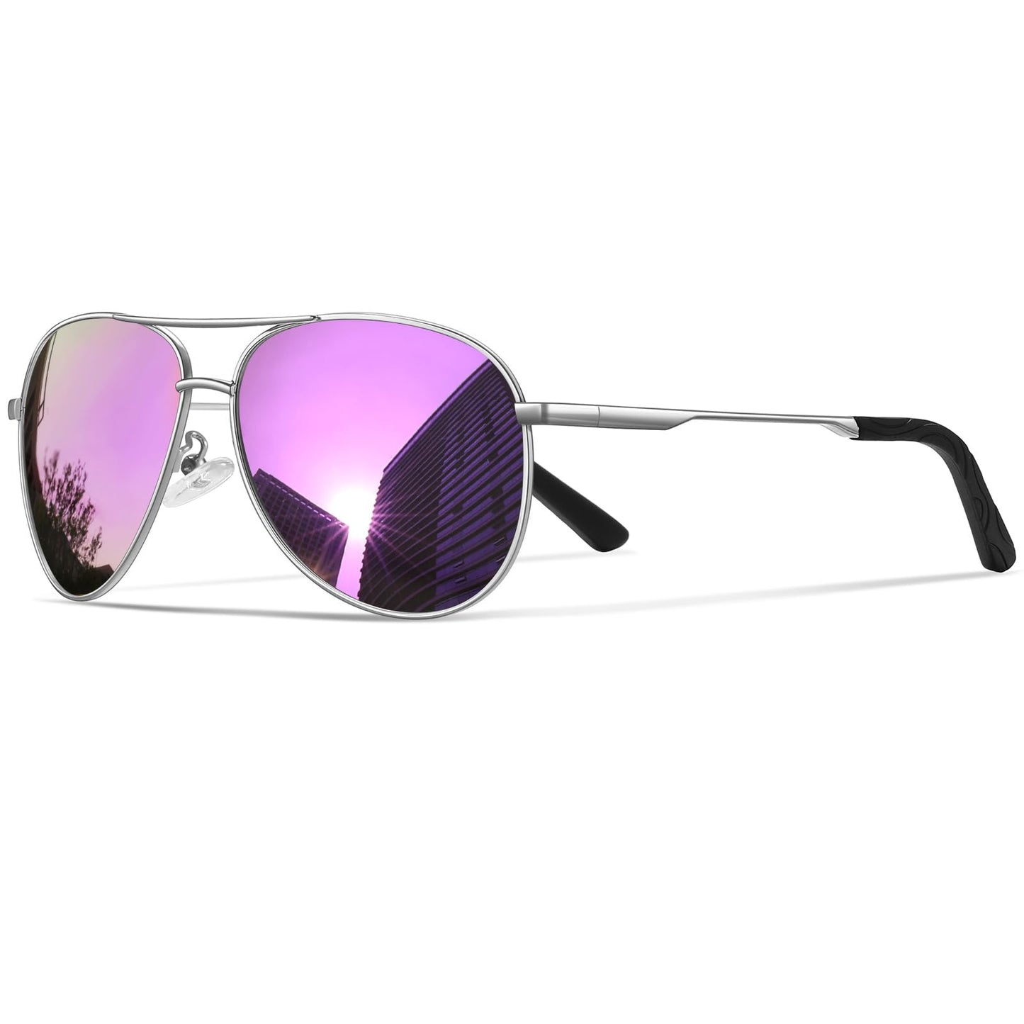 Sunglasses Men Polarized Aviator Sunglasses for Men Women Fishing Driving Sun glasses Metal Frame UV400 Protection