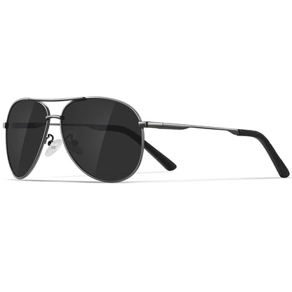 Sunglasses Men Polarized Aviator Sunglasses for Men Women Fishing Driving Sun glasses Metal Frame UV400 Protection