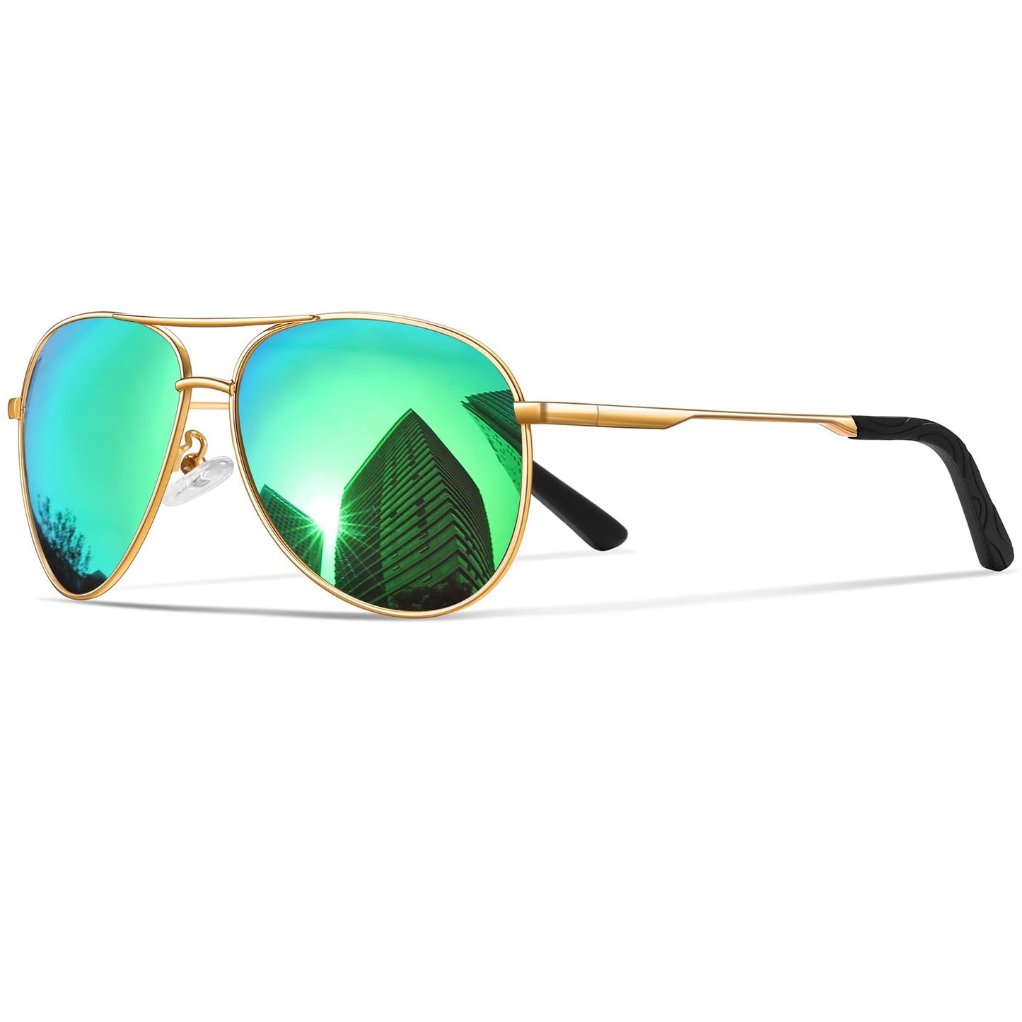 Sunglasses Men Polarized Aviator Sunglasses for Men Women Fishing Driving Sun glasses Metal Frame UV400 Protection
