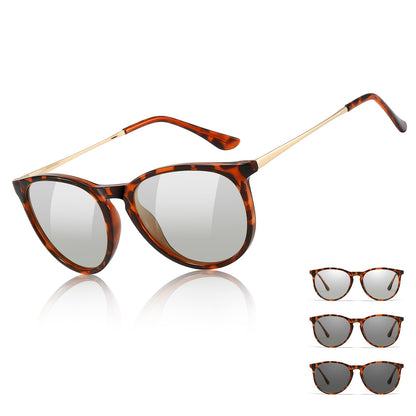 TJUTR Photochromic Polarized Sunglasses for Women and Men, Anti-Glare UV400 Protection for Day & Night Driving