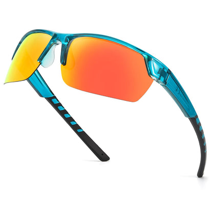 TJUTR Running Sunglasses for Women, Polarized Wrap Around Sun Glasses with UV400 Protection for Sports Cycling Golf TS3080