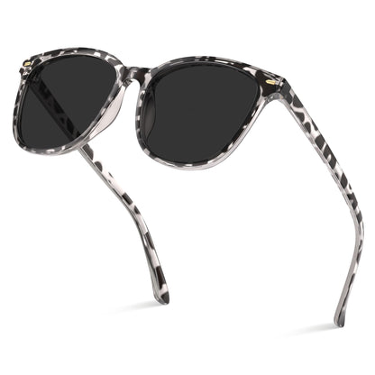 Sunglasses Womens Polarized Sunglasses for Women Men - Mirrored Trendy Shades with UV Protection Sun Glasses