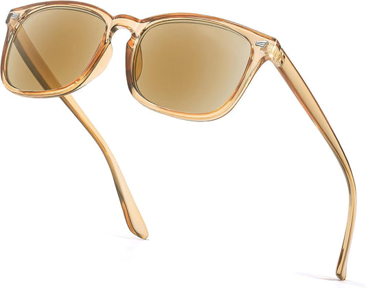 TJUTR Full Lens Reading Sunglasses for Women Men, Classic UV400 Protection Readers Sun Glasses TRG8082