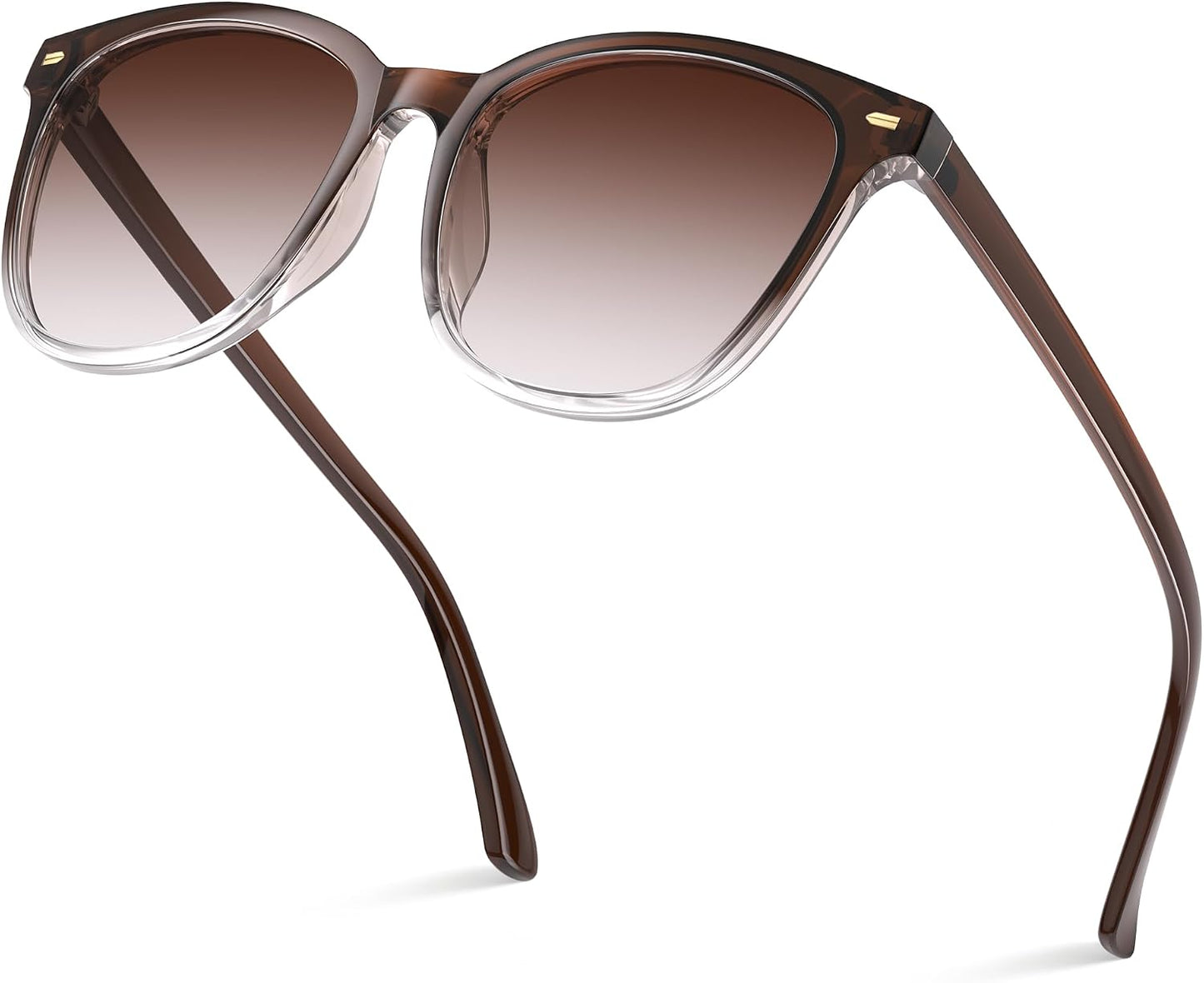 Sunglasses Womens Polarized Sunglasses for Women Men - Mirrored Trendy Shades with UV Protection Sun Glasses