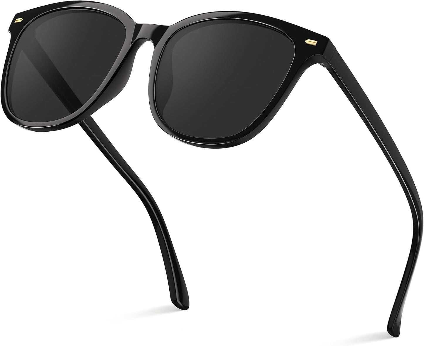 Sunglasses Womens Polarized Sunglasses for Women Men - Mirrored Trendy Shades with UV Protection Sun Glasses