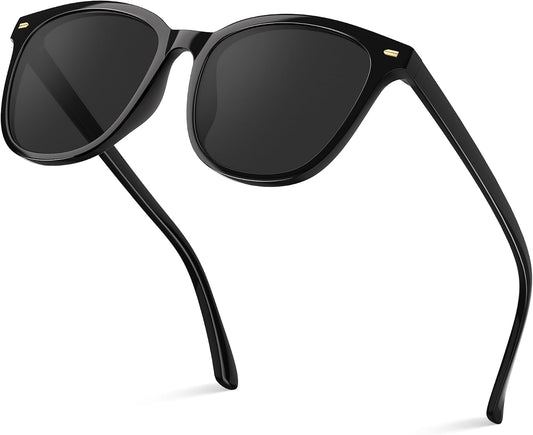 Sunglasses Womens Polarized Sunglasses for Women Men - Mirrored Trendy Shades with UV Protection Sun Glasses