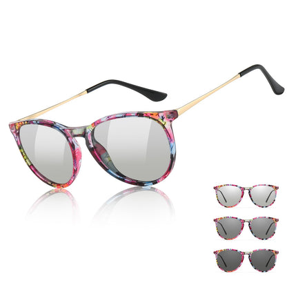 TJUTR Photochromic Polarized Sunglasses for Women and Men, Anti-Glare UV400 Protection for Day & Night Driving