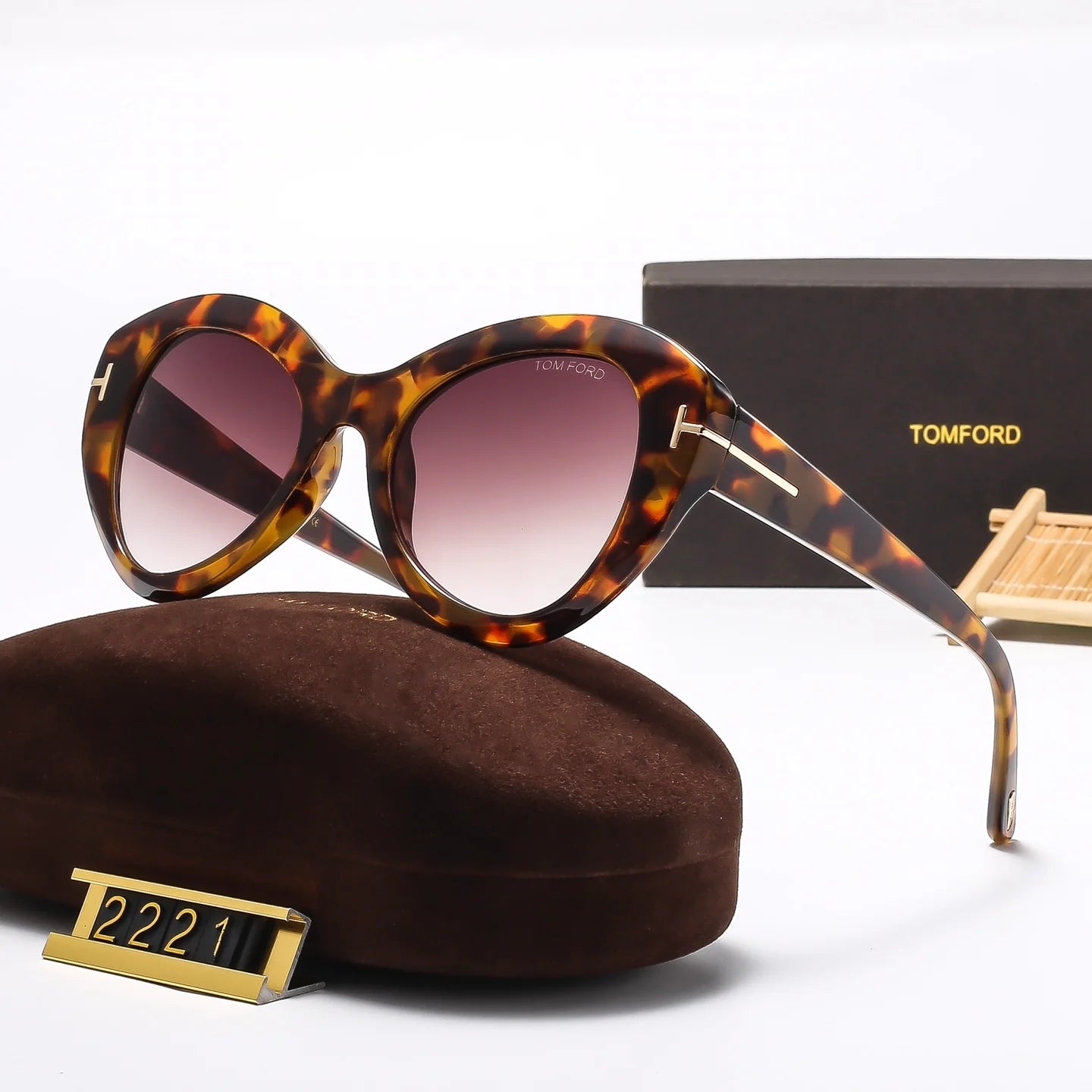 Fashion hot 5 color sunglasses 2221