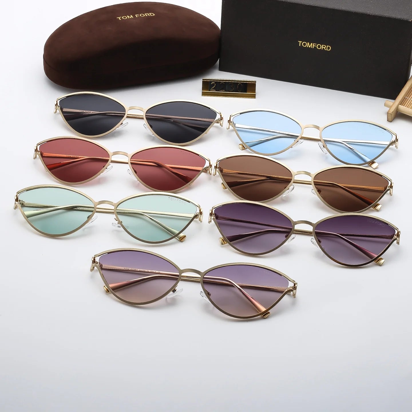 Fashion hot 7 color sunglasses 2230