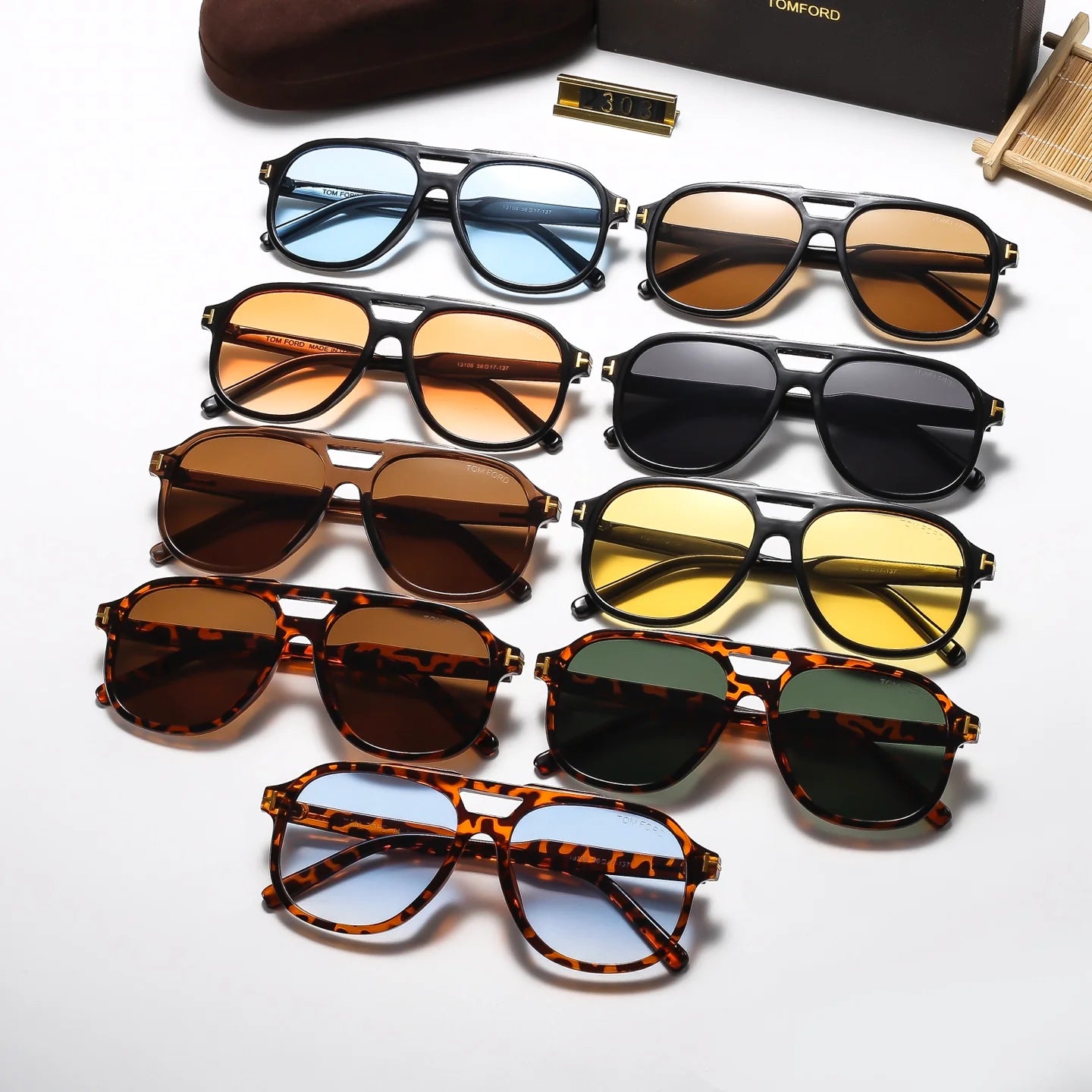 Fashion hot 9 color sunglasses 2303