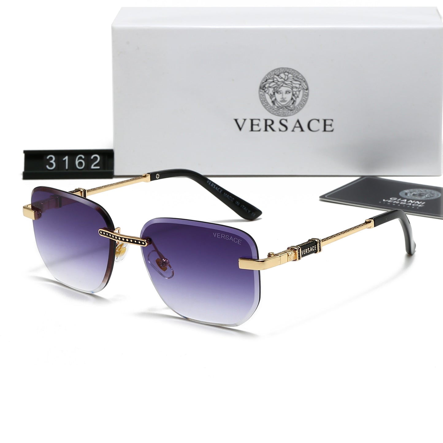 Fashion hot 7 color sunglasses 3162