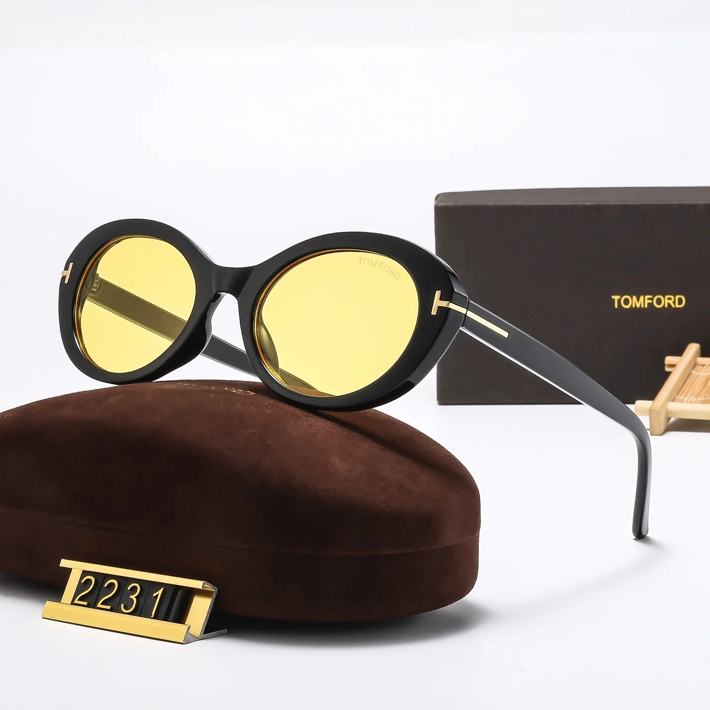 Fashion hot 6 color sunglasses 2231