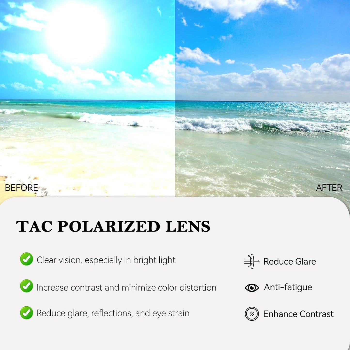 TJUTR Oversized Fit Over Sunglasses for Women Trendy Polarized Sun Glasses Over Prescription Glasses with UV400 Protection