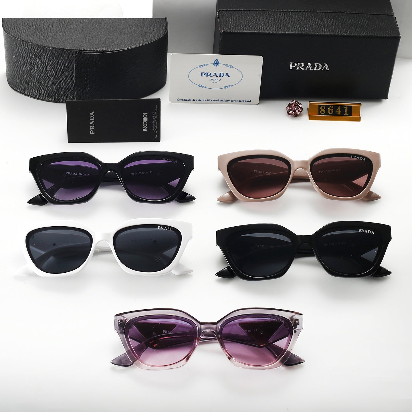 Fashion hot 5 color sunglasses 8641