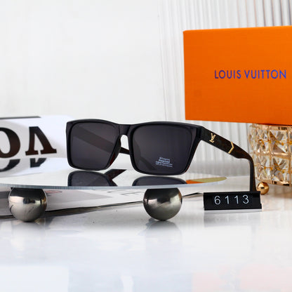 5 colors New hot HD lenses Full Frame design sunglasses 6113