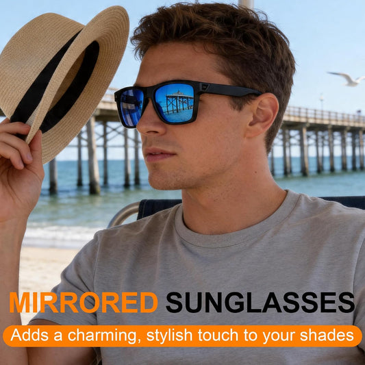 Sunglasses Men Polarized Sunglasses for Mens & Womens UV400 Driving Sports Fishing Cycling Running Outdoor Sunglasses