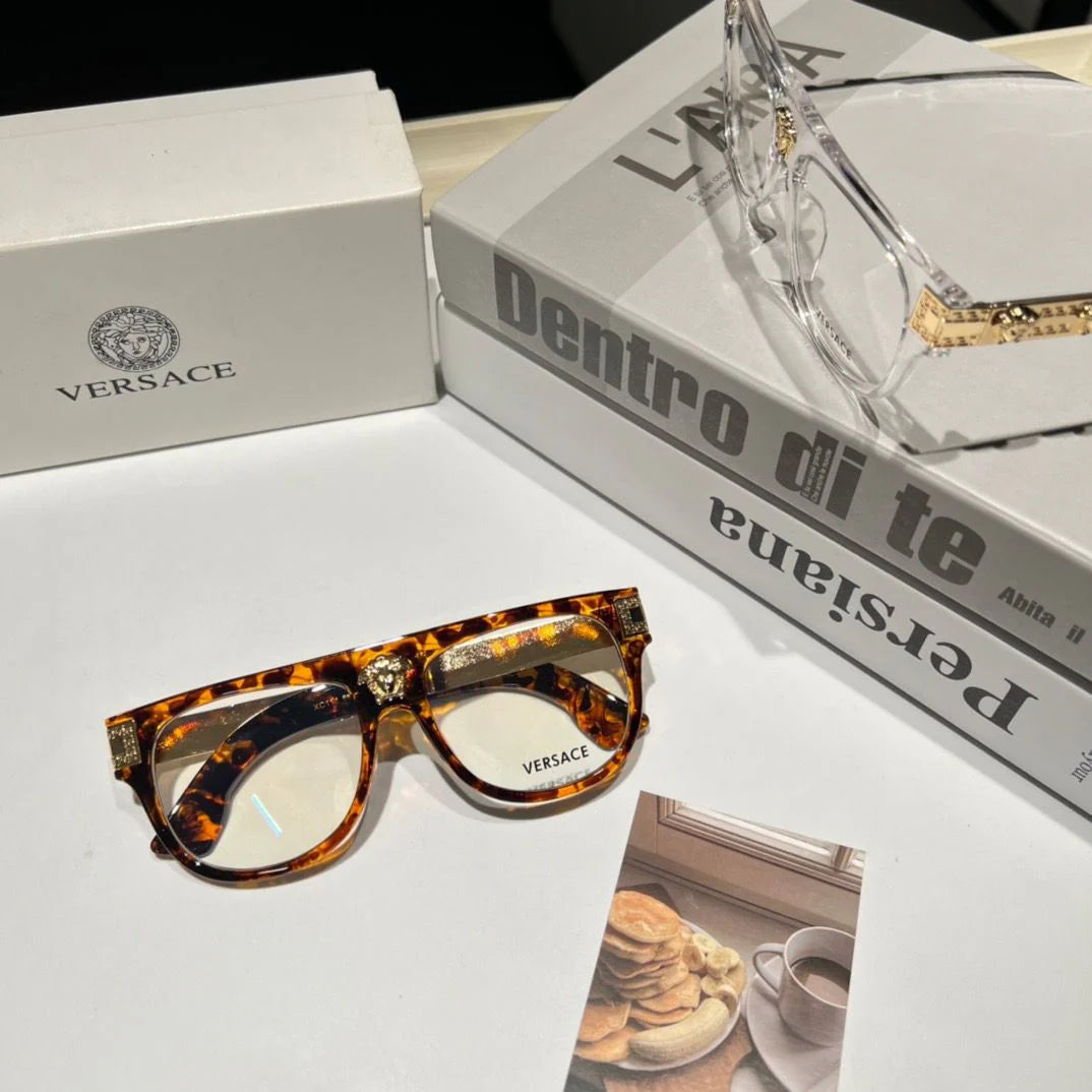 Unisex Medusa Square Glasses 030901