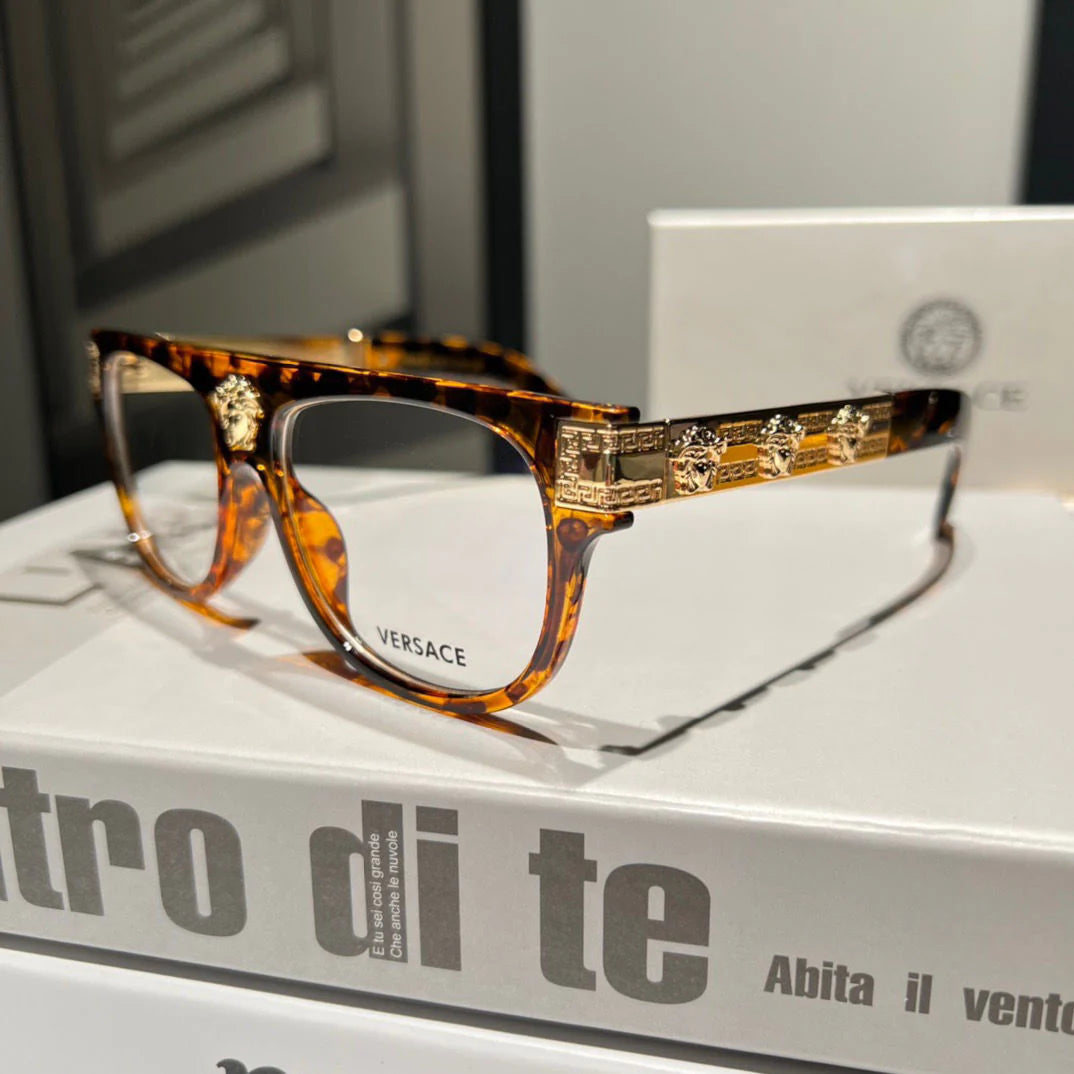 Unisex Medusa Square Glasses 030901