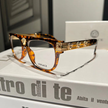 Unisex Medusa Square Glasses 030901