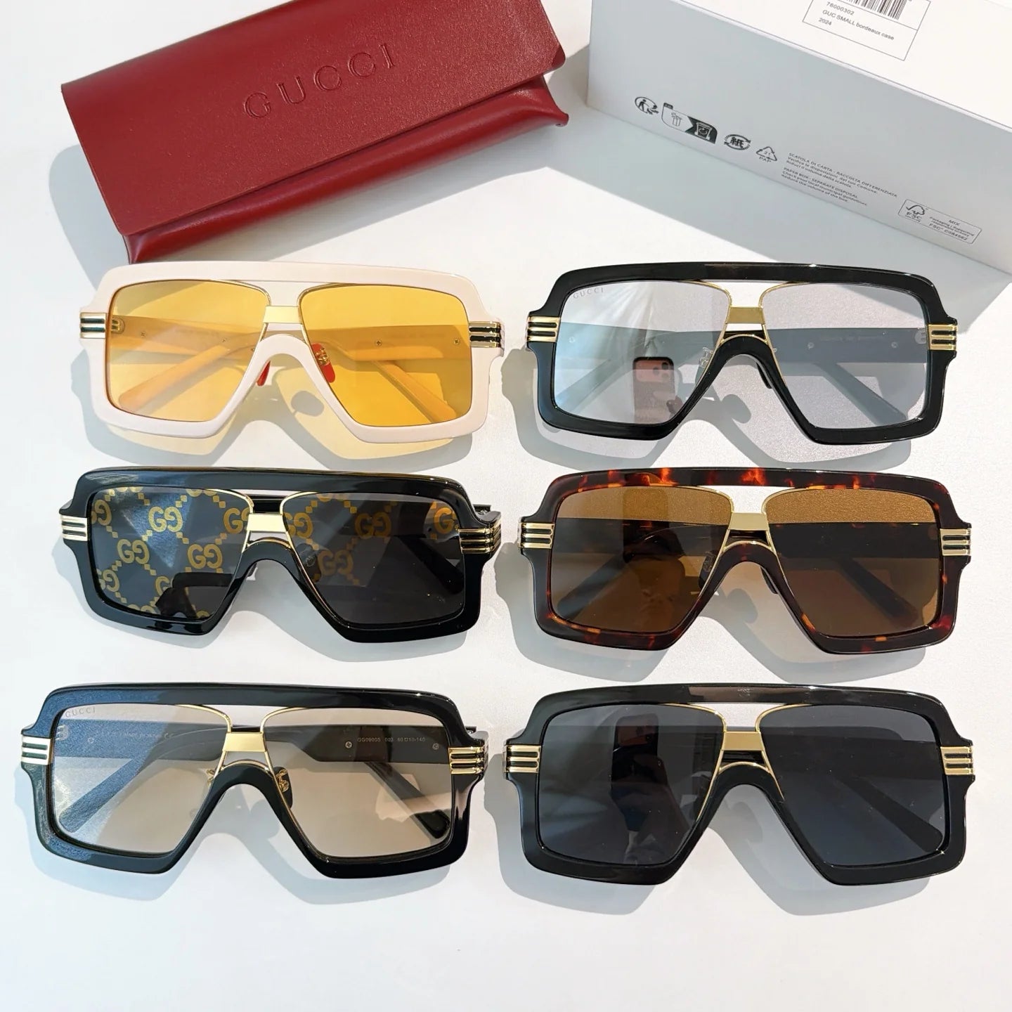 Fashion hot 6 color sunglasses 0900
