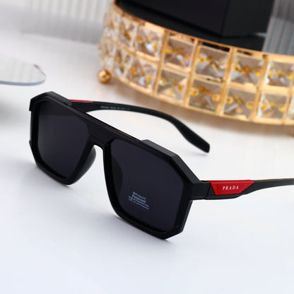 New hot HD lenses Full bezel design 5 colors sunglasses 6112