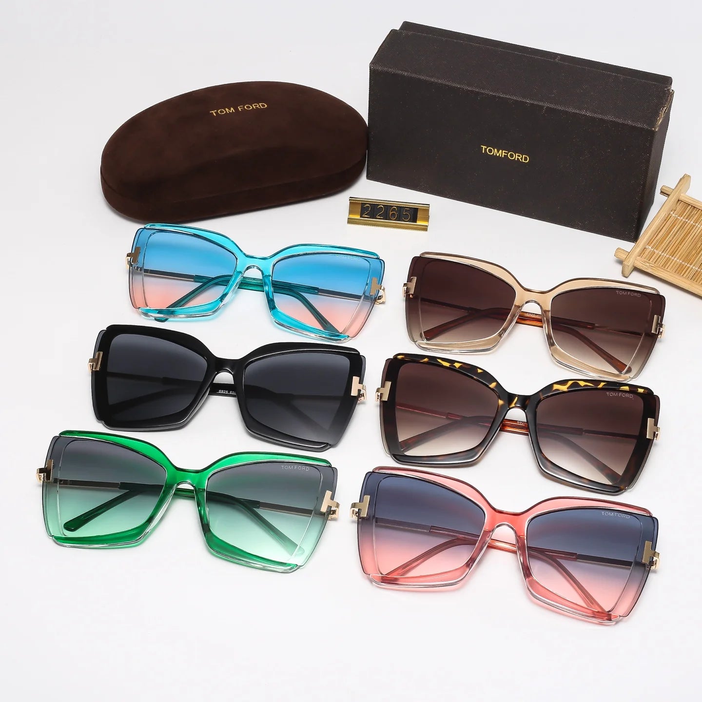 Fashion hot 6 color sunglasses 2265