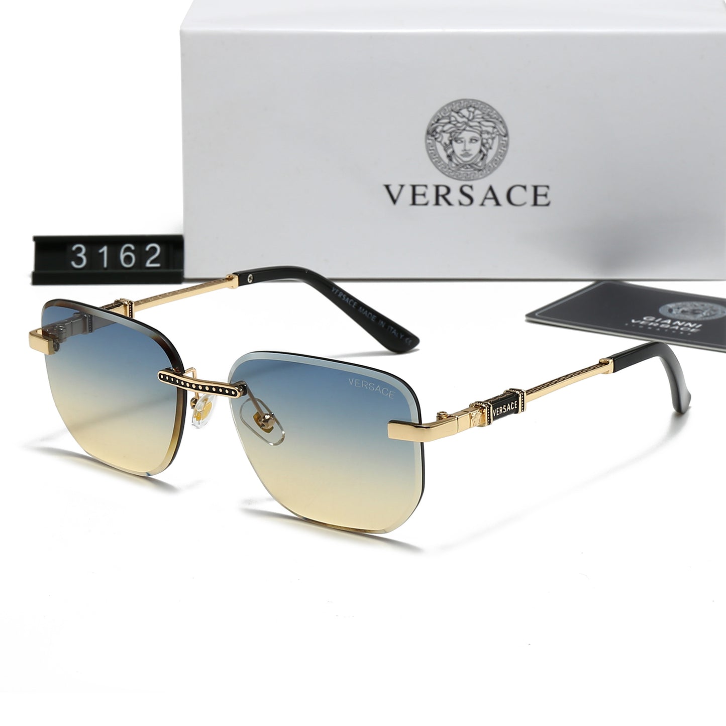 Fashion hot 7 color sunglasses 3162