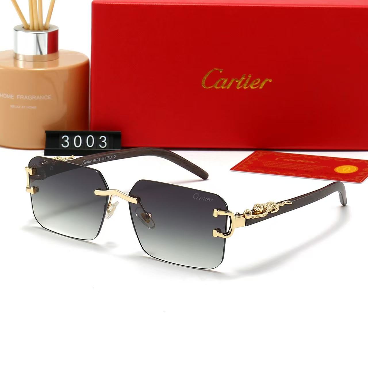 7 colors New hot HD lenses Frameless design sunglasses 3003